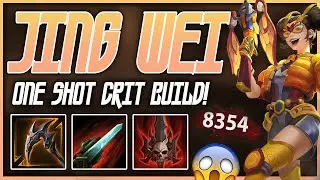 JING WEI SOLO CRITS 2000 PLUS DAMAGE?! - Ranked Conquest Season X #smite #smiteseason10