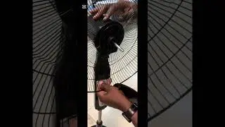 Cloud Energy 16'' 10watt DC Standing Fan With Remote Control-INVERTER FAN(unboxing and install)
