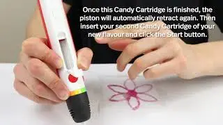 Polaroid CandyPlay 3D Pen - Changing the cartridge flavour