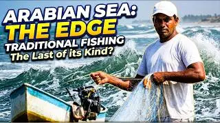 Traditional Fishing at the Edge of the Arabian Sea #fishing #fishingspot #goafishing