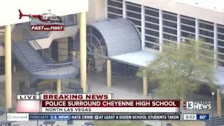 Police surround Cheyenne High School