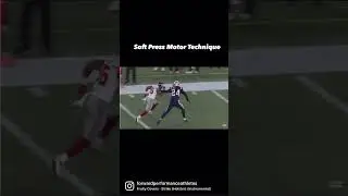 Soft Press Motor Technique | Stephon Gilmore #shorts #defensiveback #db #nfl #technique