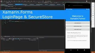 4. LoginViewModel & SecureStorage in Xamarin.Forms