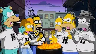 Homer's Copies Attack The City - The Simpsons 32x04