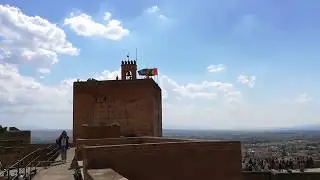 Alhambra - Auf dem Wehrgang der Alcazaba (Granada) - Urlaub in Spanien und Portugal
