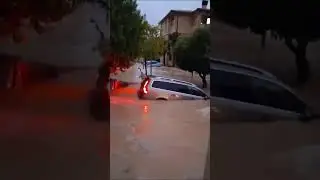 spain flooding in zaragoza today