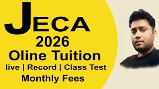 WB JECA 2026 ONLINE TUITION | SUGGESTION NOTES, CLASS TEST & MOCK TEST