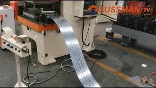 upright racking post roll forming machine