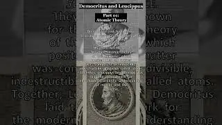 Great Philosophers: Democritus and Leucippus