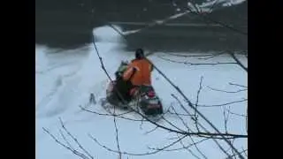 BEPILOTIS sniego motociklas / Arctic cat Fire cat F7 snowmobile