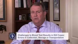 Blood Test Results In DUI Cases Can Be Effectively Challenged &ndash; FL Attorney Michael Snure explains