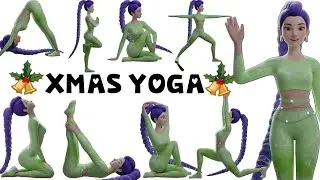 Xmas Kids Yoga with KPop Demon Hunters | Cozy Holiday Flow