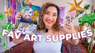 FAVOURITE ACRYLIC, SKETCHBOOK & DIGITAL ART SUPPLIES