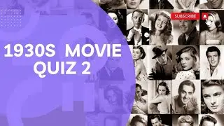 1930s Movies Quiz 2