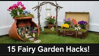 15 Magical Fairy Garden DIY Ideas Transform Junk into Enchanting Decor!