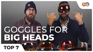 TOP 7 BEST Snow Goggles for ◀ B I G ▶ Heads