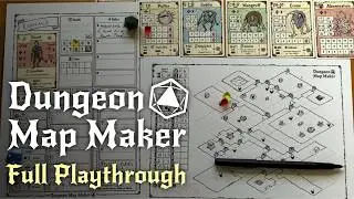 Dungeon Map Maker Full Playthrough
