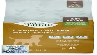 NATURE'S LOGIC Dog Food Canine Meal Feast Chicken Review