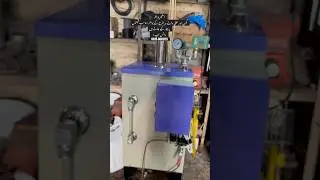 Steam Boiler Press, Complete laundry setup, Boiler #boiler #steampress #steampressboiler #steamer