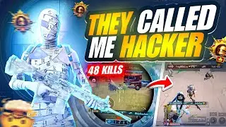 They Called Me Hacker After 48Kills😈 In Conqueror Lobby| 