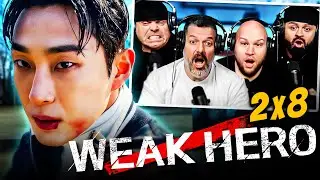 First time watching Weak Hero season 2 episode 8 reaction