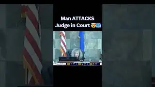 Man Who ATTACKED Judge In Court #foryou #fyppppp #australia #usa #courtroom #courtroom