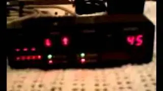 Decatur Genesis II police radar test mode