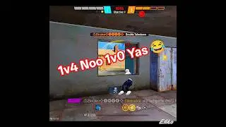 1 v/s 4❎1 v/s 0 ☑️😂🤣 #freefire  #funnyshorts #funnyvideos #comedyshorts