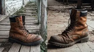 Worn-Out Boots | Original Country Folk Anthem (Lyrics Video)