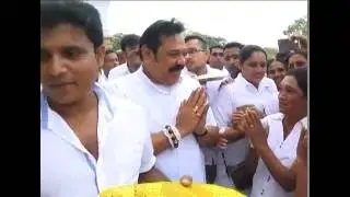 2016 07 30 Mahinda Rajapaksa visit Ruwanwelisaya