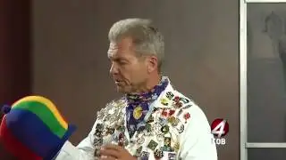Steve Stucker to give away iconic Balloon Fiesta pin hat