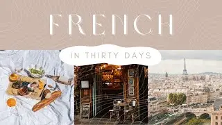 can I learn french in a month?? | nathaniel drew's method