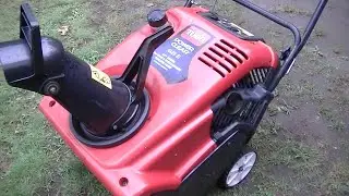 Toro Power Clear 621E will it start? Curbside pickup
