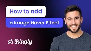 How to add an Image Hover Effect to Strikingly