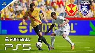 eFootball 2025 | Selangor vs Johor Darul Ta'zim - Gameplay | PS5