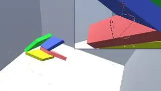One unit Unity simulation (closed &rarr; open)