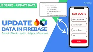 Update Data in Firebase Realtime Database + Compose in Android Studio | The JetBase Series - CRUD