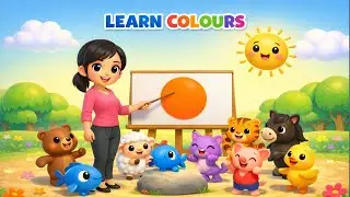 COLOUR AND ANIMAL SONG | WHAT DO YOU SEE 👀 ? kids rhymes | nursery rhymes | Baby song | kids #video 