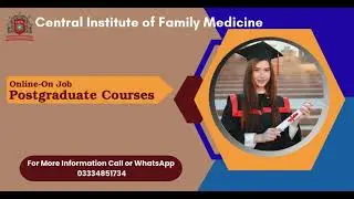 🎓 Postgraduate Programs in Family Medicine & Dentistry &ndash; Admissions Open 2026