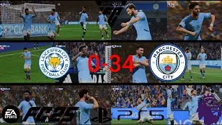 EA Sports FC25 PS5 Slim Gameplay : Leicester City vs Manchester City (2025/26 Premier League)