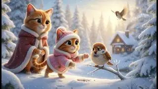 Kitcat and the Winter Symphony Lessons in Nature and Love: Helping Pipi Fly
