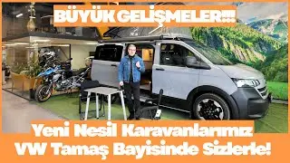 Büyük Gelişme! Yeni Nesil 4x4 Karavanımız VW Tamaş Bayisinde Sizlerle!