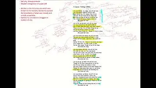A Leave Taking - Algernon Charles Swinburne -  CIE English Literature GCSE
