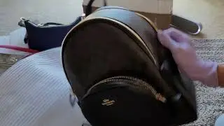 Coach Court Backpack in Signature Canvass.