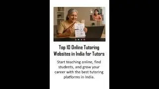 Top 10 Online Tutoring Websites in India for Tutors #tutoring #india #websites #tutors #getlisted