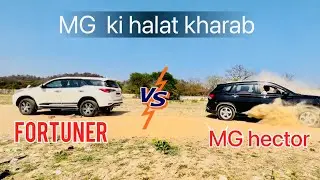 fortuner vs mg hector /tug of war / #fortuner