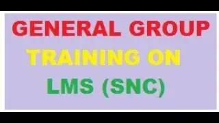 General Group LMS Solved Activities || SNC LMS General Group Solved Activities