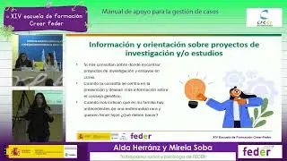 Escuela Formación de FEDER-Creer: MODULO 4 MANUAL DE GESTIÓN DE CASOS