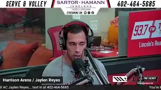 Serve & Volley w/Nebraska Volleyball AC Jaylen Reyes - November 4th, 2025
