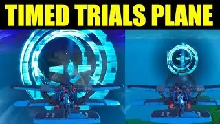 Complete timed trials in an x-4 Stormwing plane - Fortnite Week 9 Season 7 Challenges Guide